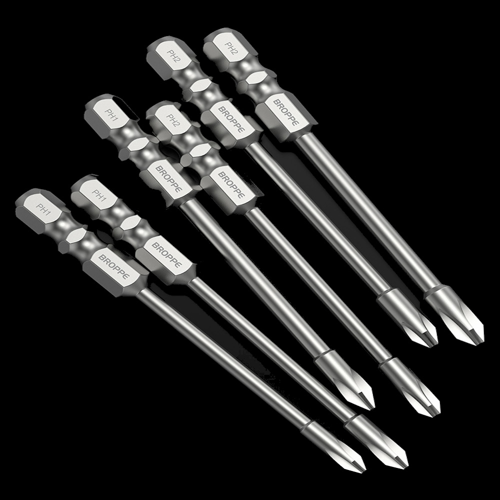 BROPPE-10Pcs-75mm-Cross-Bit-With-Magnetic-Electric-Drill-Electric-Screwdriver-Screwdriver-Head-Wind--1817606-8