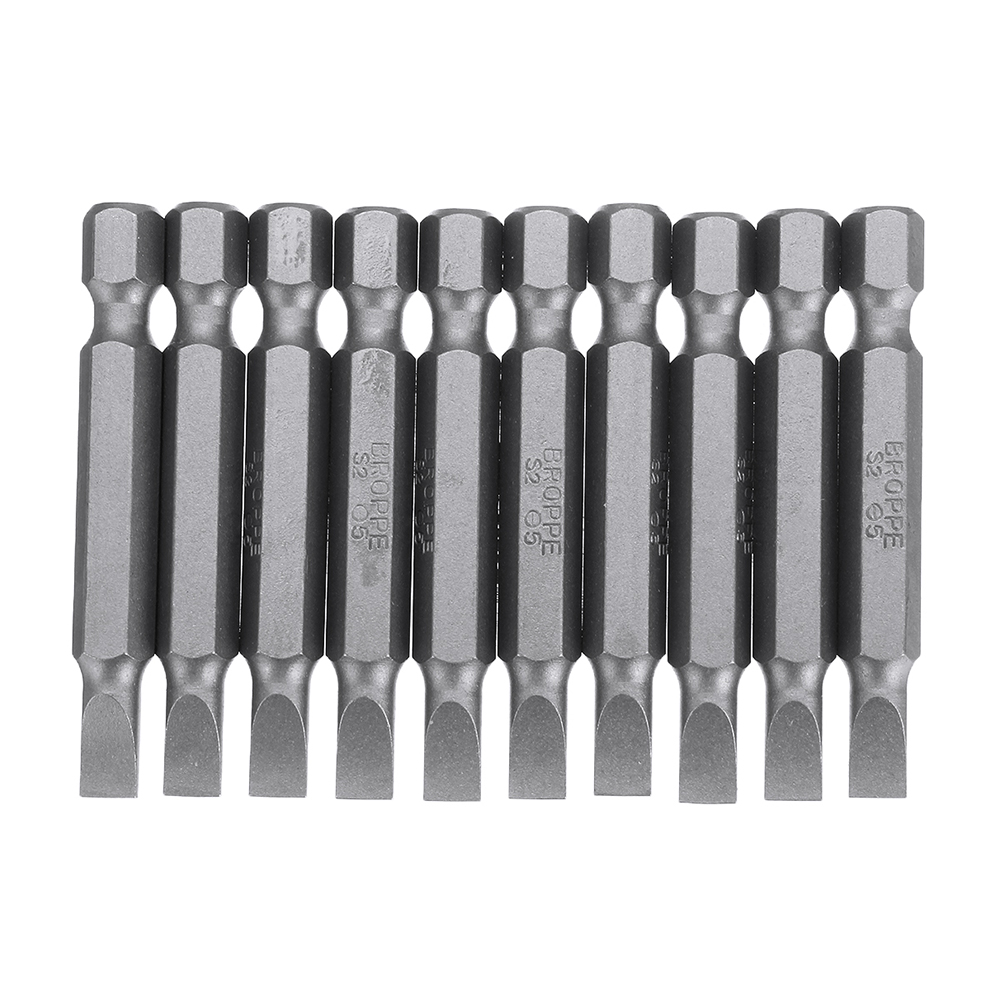 BROPPE-10Pcs-Magnetic-Slotted-Screwdriver-Bits-SL2SL3SL4SL5SL6-14-Inch-Hex-Shank-Screwdriver-Set-1581249-6