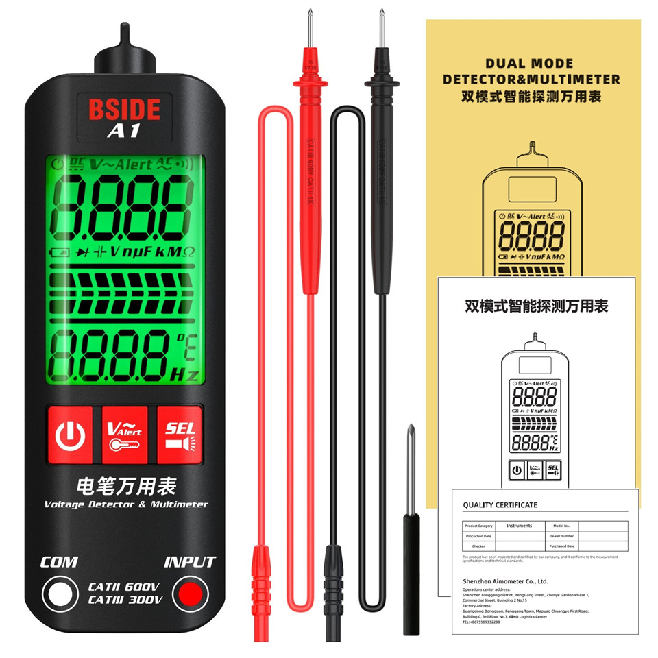 BSIDE-A1-Dual-mode-Smart-True-RMS-Multimeter-Non-contact-AC-DC-Voltage-Tester-with-Flashlight-1959310-10