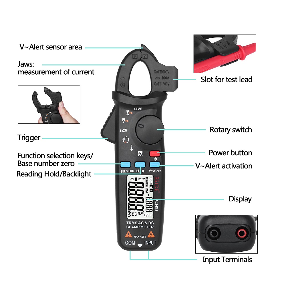 BSIDE-ACM91-Digital-ACDC-Current-Clamp-Meter-Auto-Range-Car-Repair-TRMS-Multimeter-Live-Check-NCV-Fr-1242458-7