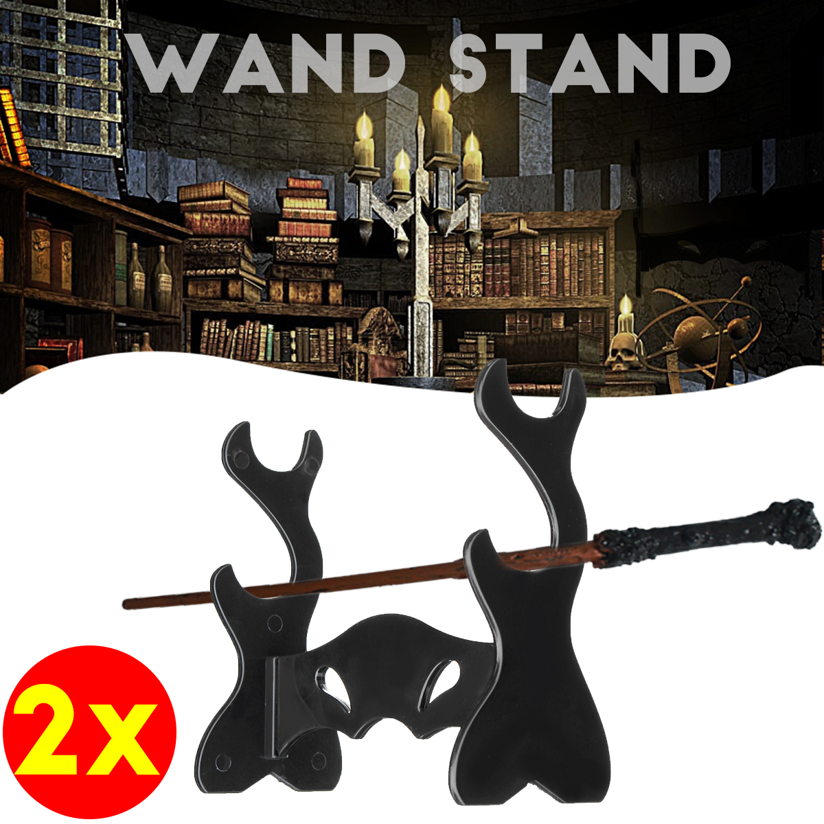 Black-Acrylic-Wizarding-Wand-Twig-Display-Stand-Tool-Holder-for-Wizard-1633380-1