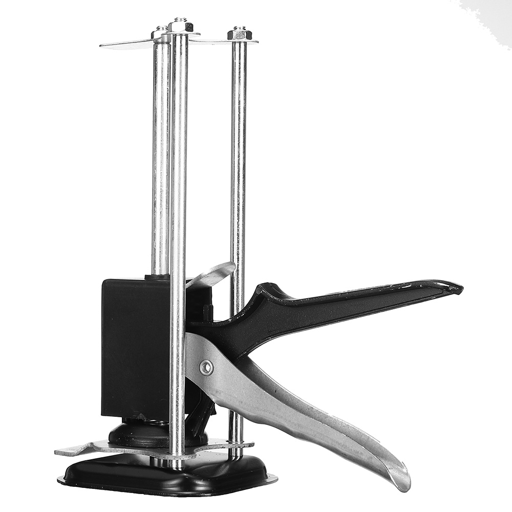 Black-Metal-Plastic-Handle-SingleThree-Column-Round-Bottom-Height-Adjuster-Manual-Lifting-Positionin-1815464-7