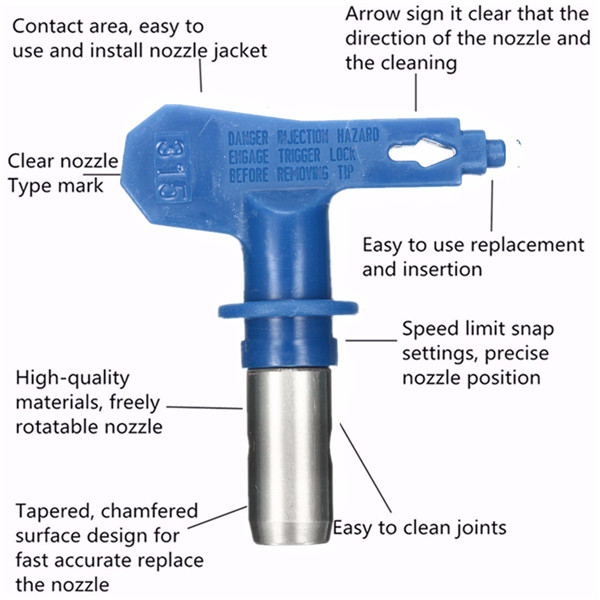 Blue-Airless-Spraying-Gun-Tips-3-Series-13-17-For-Wagner-Atomex-Titan-Paint-Spray-Tip-1078285-2
