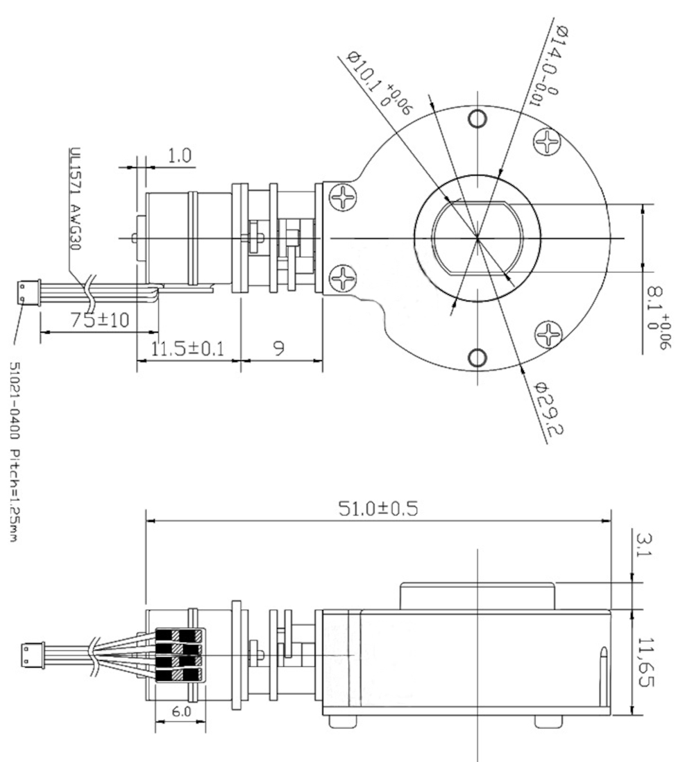 CHS-GM29-10BY-DC-5V-Micro-Stepping-Gear-Motor-Permanent-Magnet-Brushless-Stepping-Secondary-Variable-1762068-9