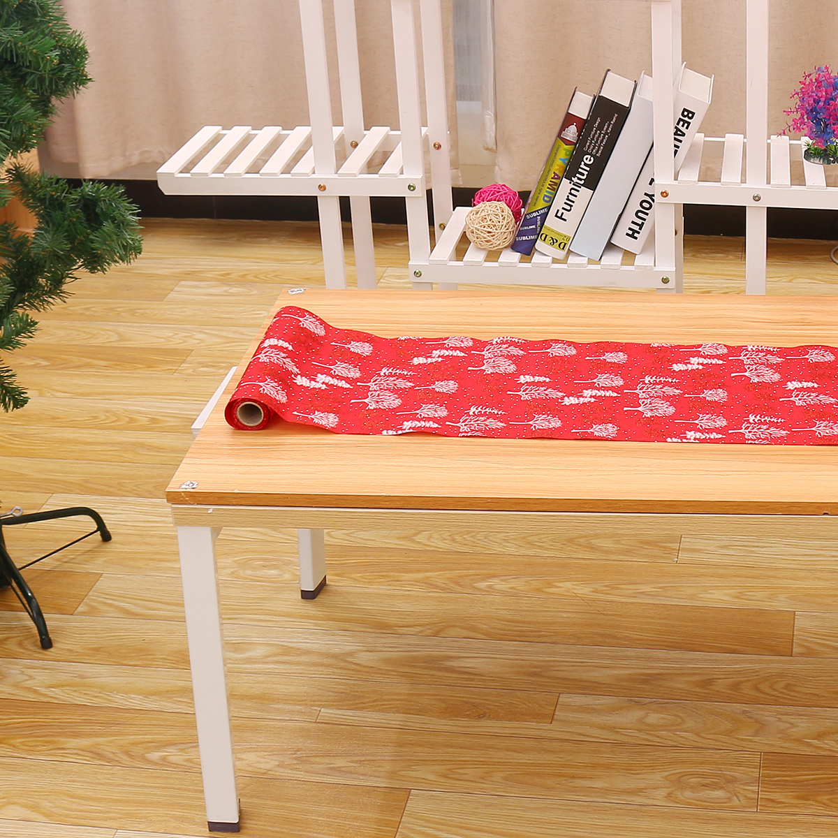 Christmas-Tree-Table-Flag-Tablecloths-Polyester-Fiber-Table-Decorations-XMAS-1575559-4