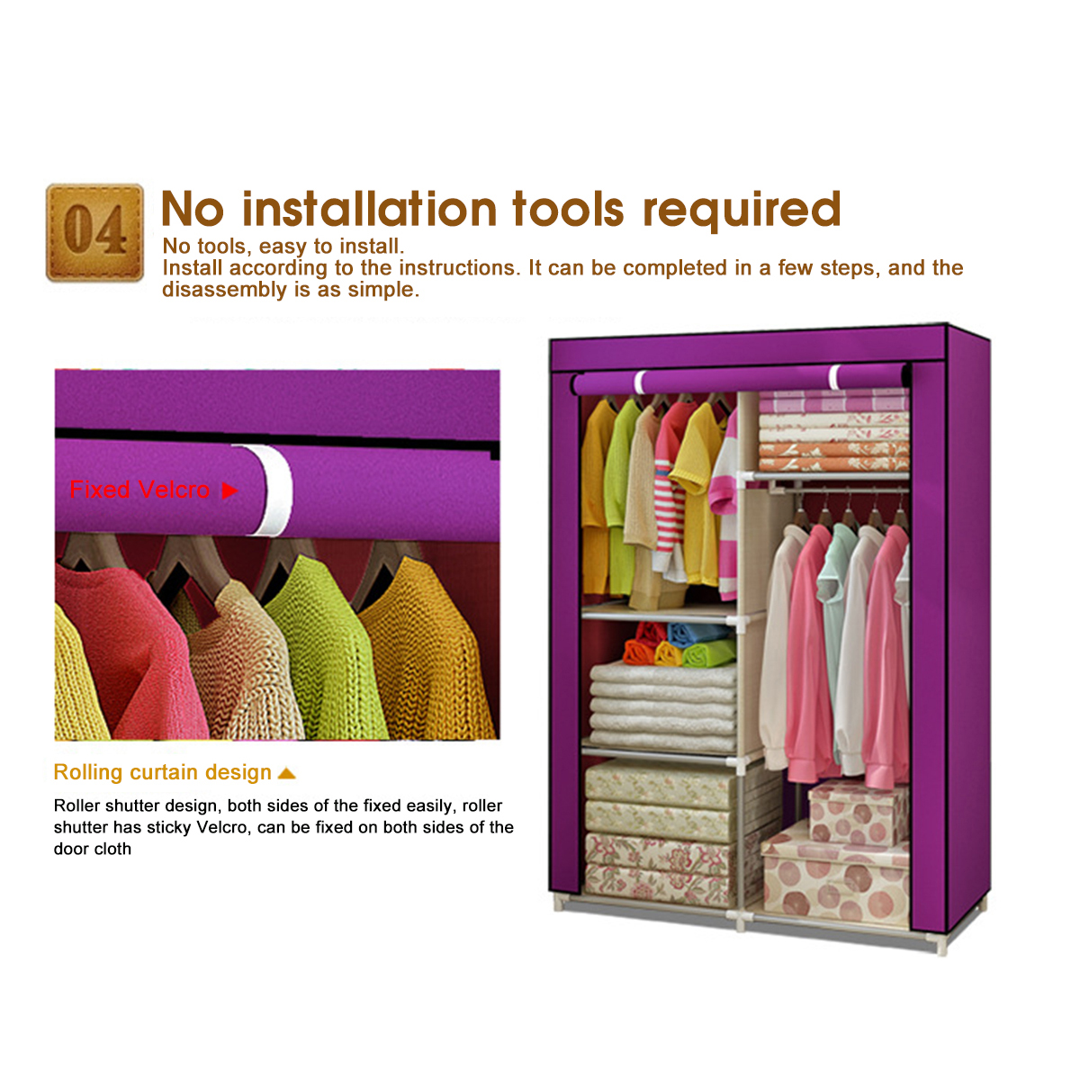 Clothes-Closet-Portable-Wardrobe-Closet-Storage-Organizer-Clothes-Hanging-Rack-With-Shelf-1620835-3