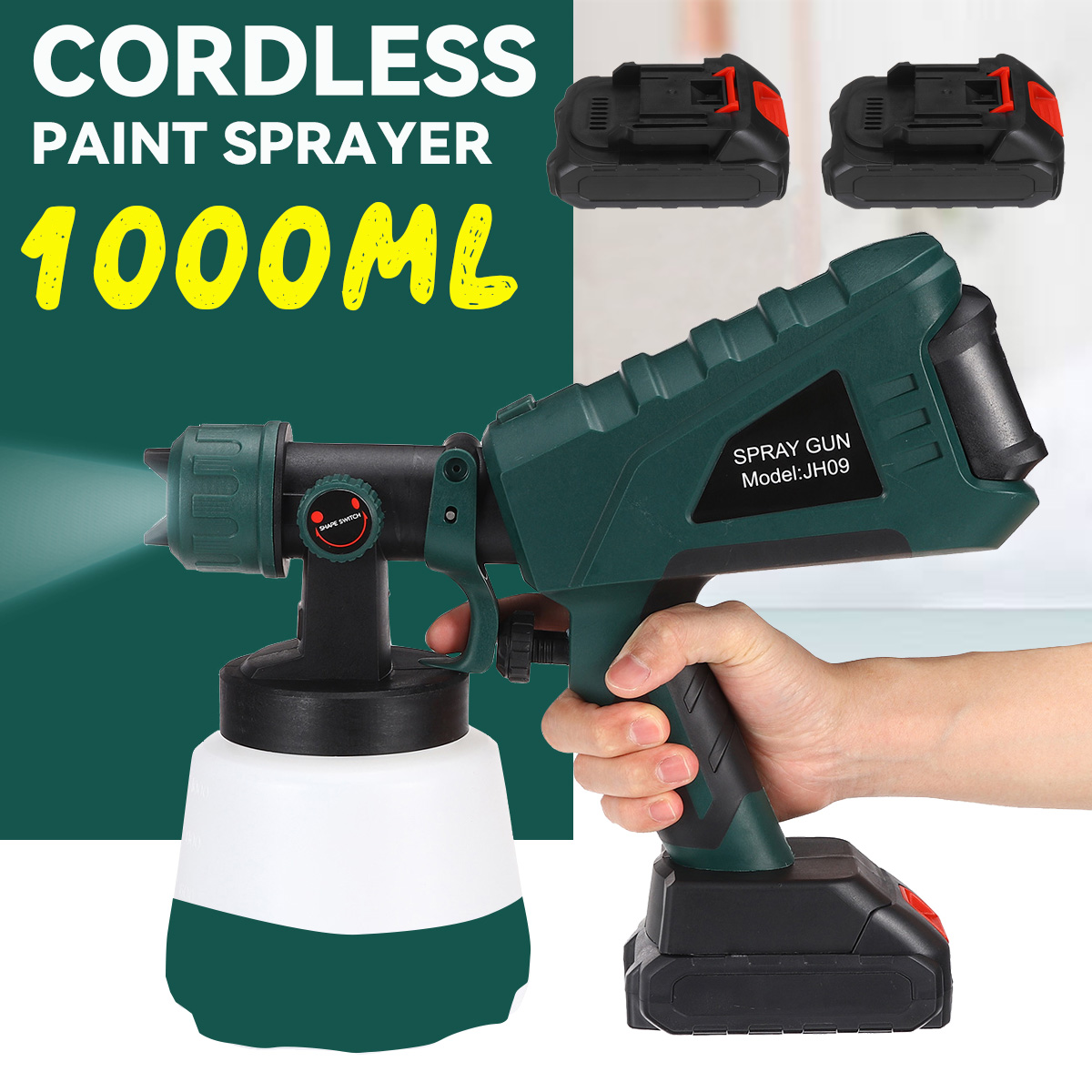 Cordless-Paint-Sprayer-Electric-Powerful-Spray-Gun-with-3-Spray-Patterns-Adjustable-Valve-Knob-for-P-1889973-6