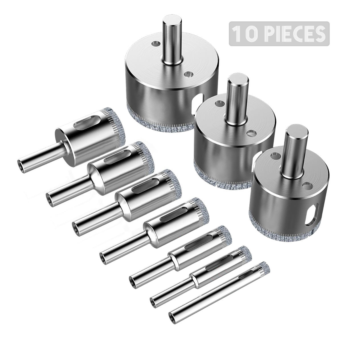 Drillpro-10pcs-Diamond-Drill-Bit-Set-6mm-to-30mm-Diamond-Tools-Hole-Saw-Cutter-for-Glass-1177977-1