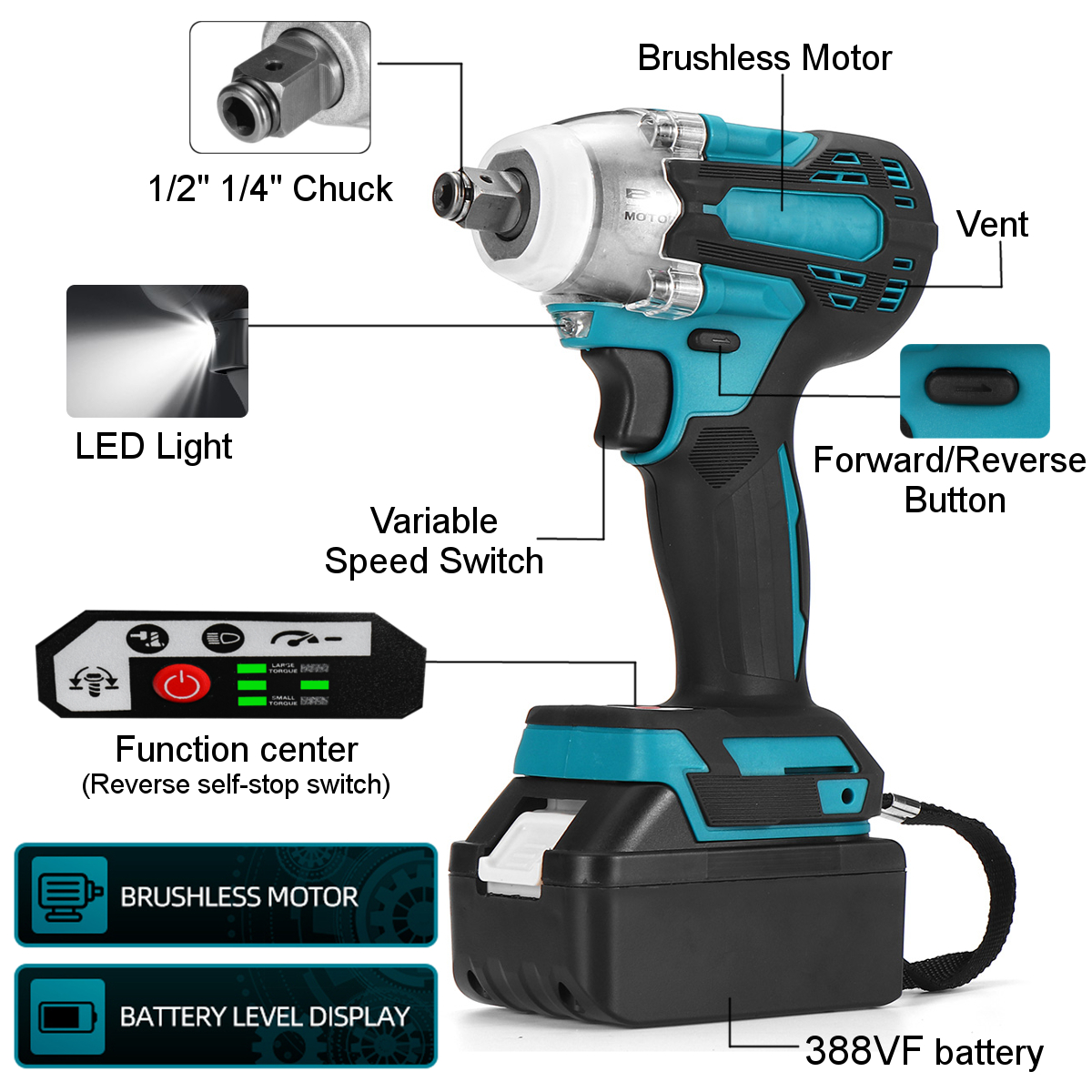 Drillpro-2-in1-18V-800Nm-Electric-Wrench-Screwdriver-Brushless-Cordless-Electric-12Wrench-14Screwdri-1806148-13