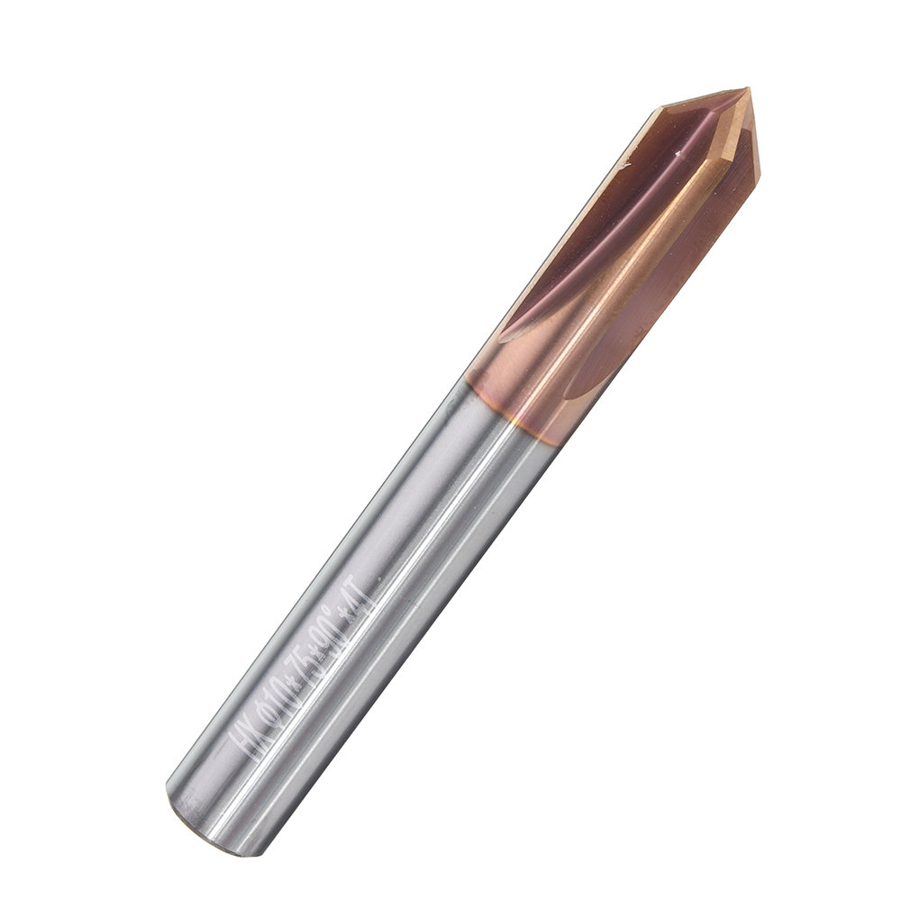 Drillpro-4-Flutes-90-Degree-Chamfer-Mill-HRC60-3-12mm-Tungsten-Steel-AlTiN-Coating-Milling-Cutter-1560884-2