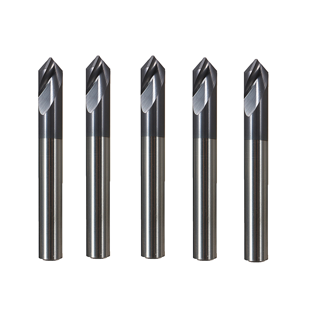 Drillpro-5pcs-6mm-90-Degree-Chamfer-Mill-2-Flutes-HRC45-Carbide-End-Milling-Cutter-1607282-1