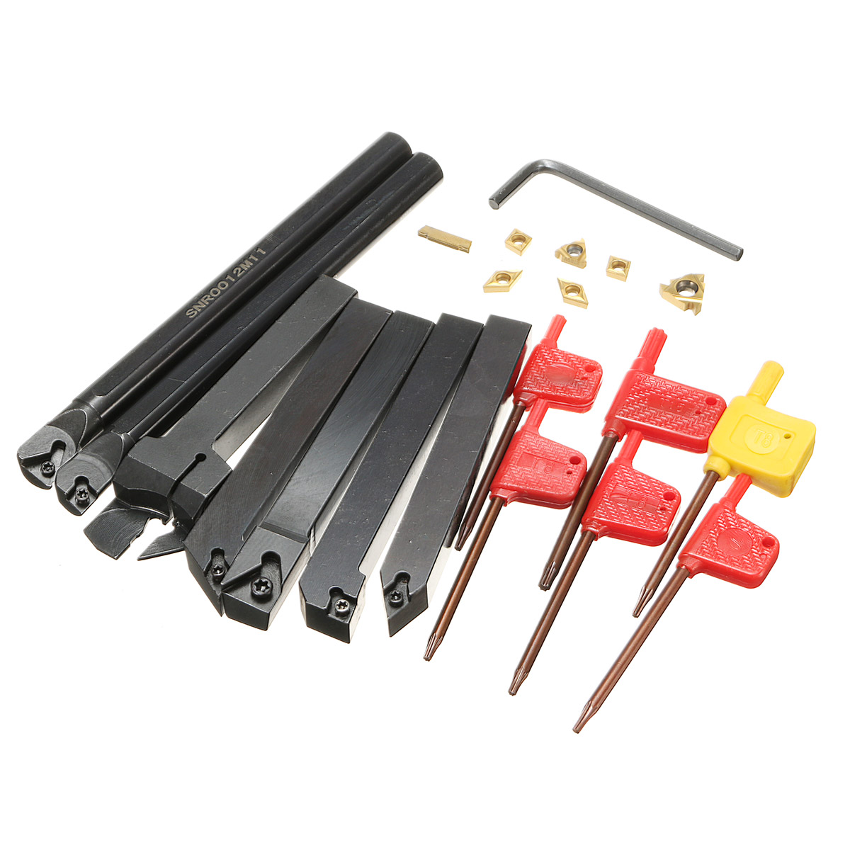 Drillpro-7pcs-12mm-Shank-Lathe-Set-Boring-Bar-Turning-Tool-Holder-with-Carbide-Inserts-CCMT060204-DC-1150453-9