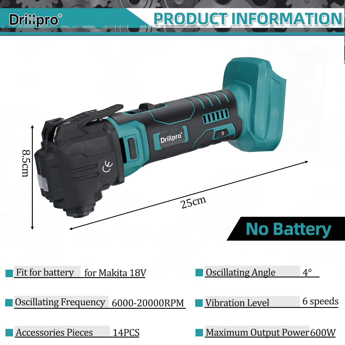 Drillpro-Electric-Cordless-Oscillating-Multi-Tool-Bare-Metal-Machine-Without-Battery-with-Plastic-Bo-1957681-5