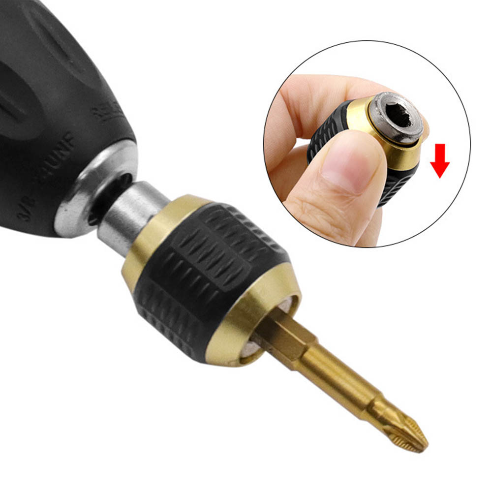 Drillpro-Quick-Change-Drill-Chuck-Countersink-Drill-Tap-Bits-Self-locking-Connecting-Rod-for-Electri-1799891-12