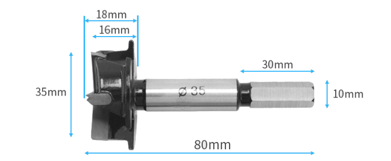 Drillpro-Upgrade-35mm-3-Flutes-Carbide-Tip-Forstner-Drill-Bit-Wood-Auger-Cutter-Woodworking-Hole-Saw-1758964-7