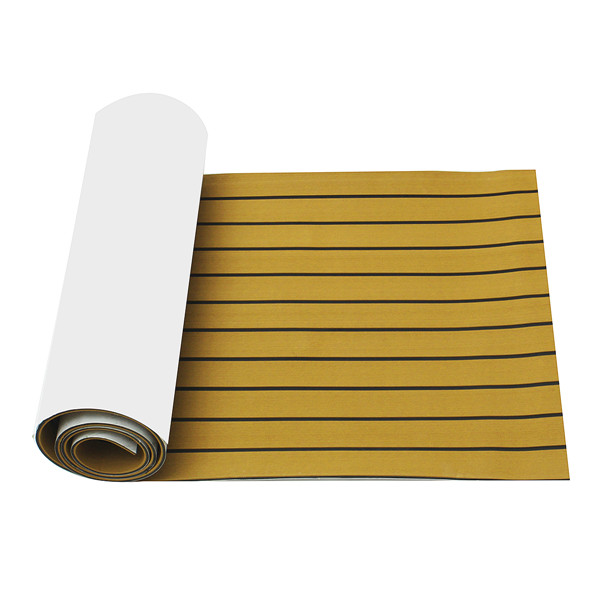 EVA-Foam-Deep-Yellow-With-Black-Strip-Boat-Flooring-Faux-Teak-Decking-Sheet-Pad-1272489-3