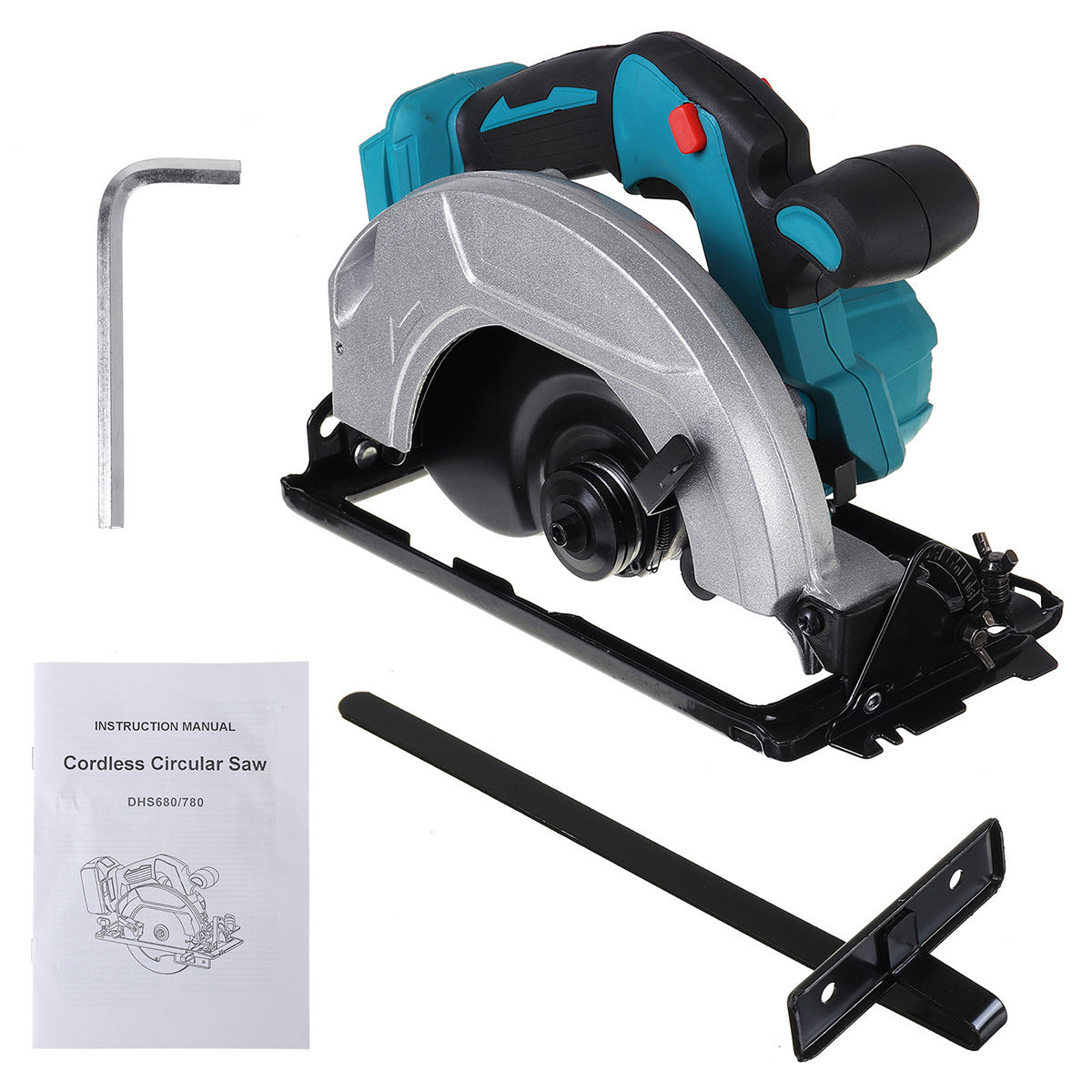 Electric-Circular-Saw-Handle-Power-Tools-3800RPM-For-Makita-18V-Battery-1694998-11