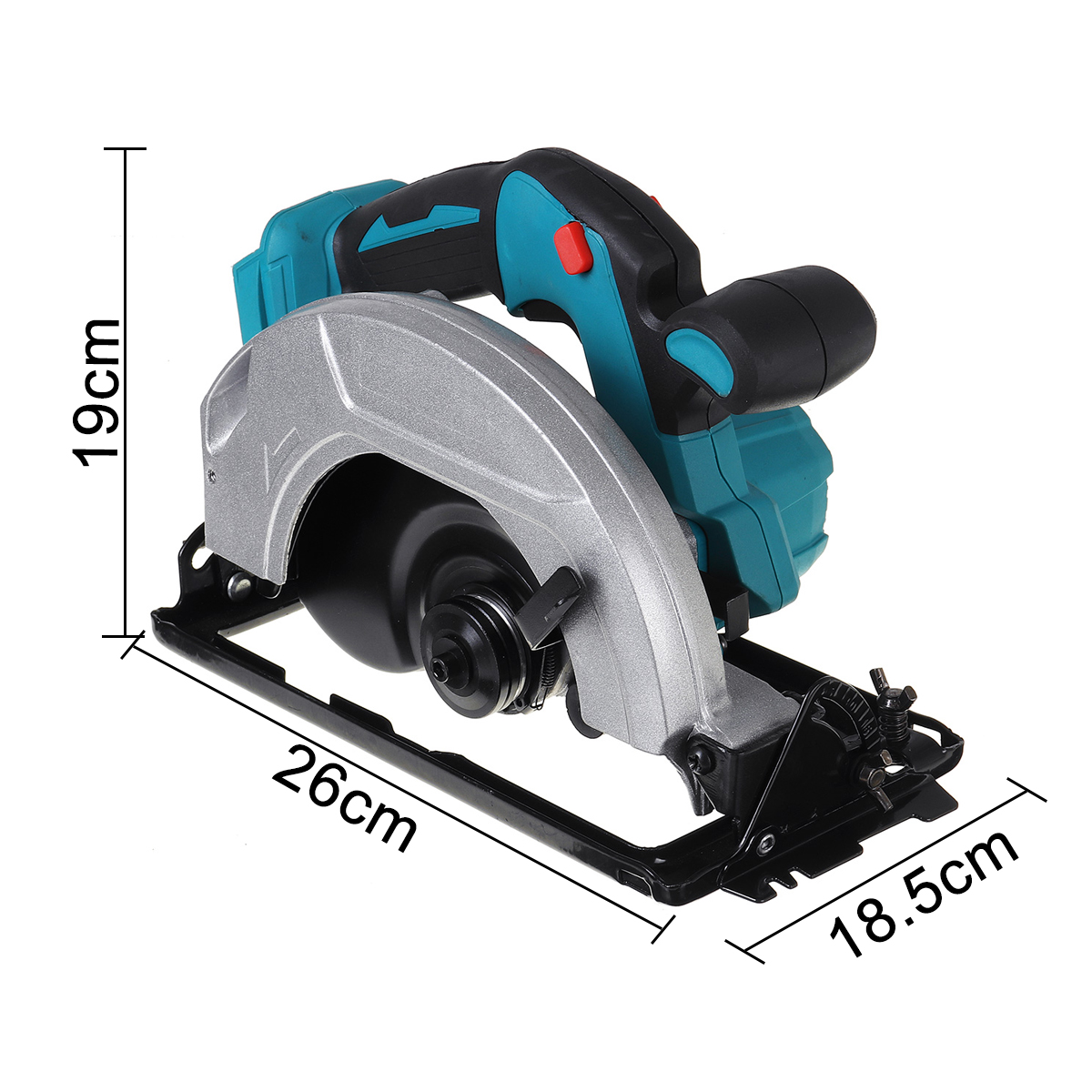 Electric-Circular-Saw-Handle-Power-Tools-3800RPM-For-Makita-18V-Battery-1694998-12