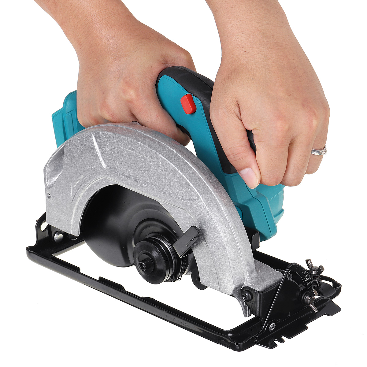 Electric-Circular-Saw-Handle-Power-Tools-3800RPM-For-Makita-18V-Battery-1694998-3