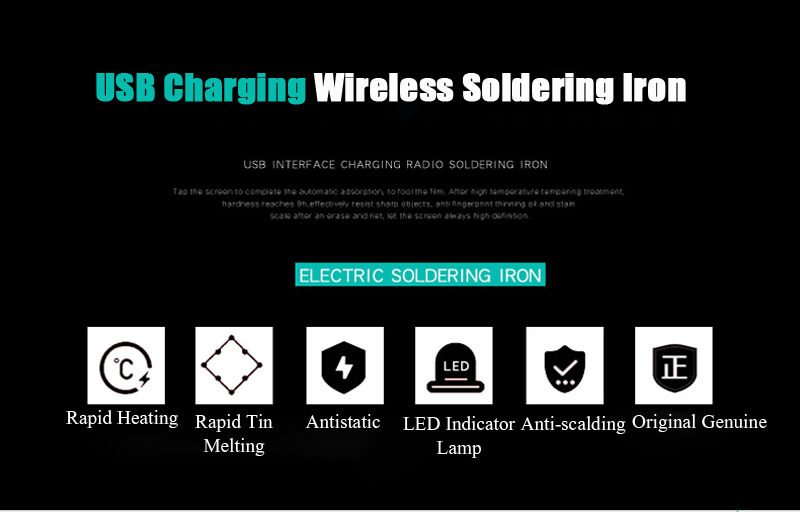 Electric-Wireless-Solder-Iron-5s-Rapid-Heating-30W-50W-USB-Charging-Lithium-Battery-1562816-2