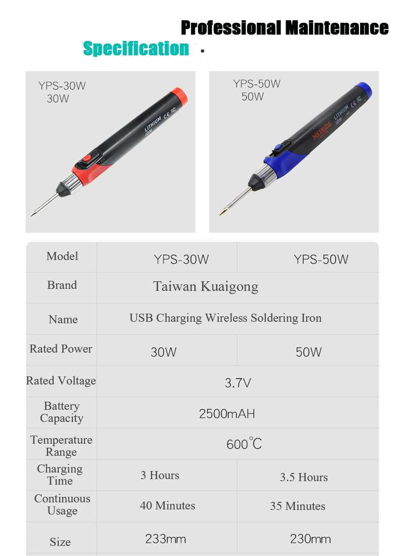 Electric-Wireless-Solder-Iron-5s-Rapid-Heating-30W-50W-USB-Charging-Lithium-Battery-1562816-3