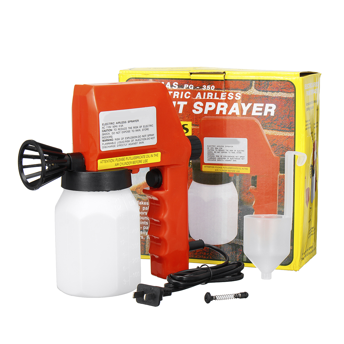 Electrical-Spray-PG-350-600ML-220V-08mm-Nozzle-Paint-Sprayer-Wall-Decorative-Painting-Blender-Paint--1587275-7