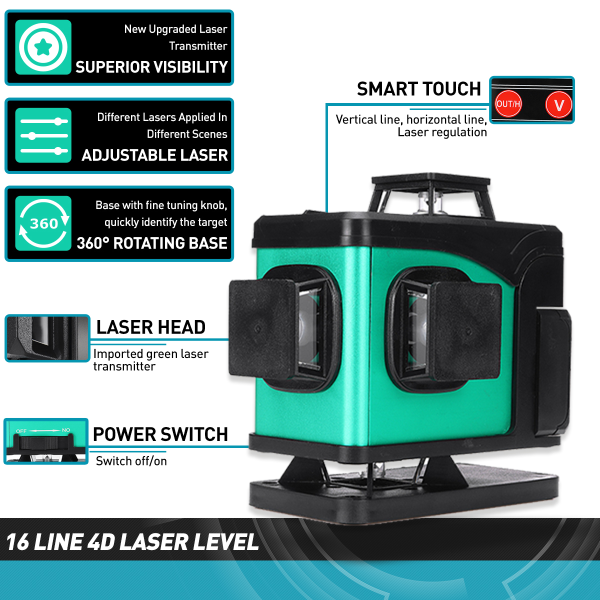 FASGet-Laser-Level-16-Lines-4D-Self-Leveling-360-Horizontal-And-Vertical-Cross-Super-Powerful-Green--1953806-3