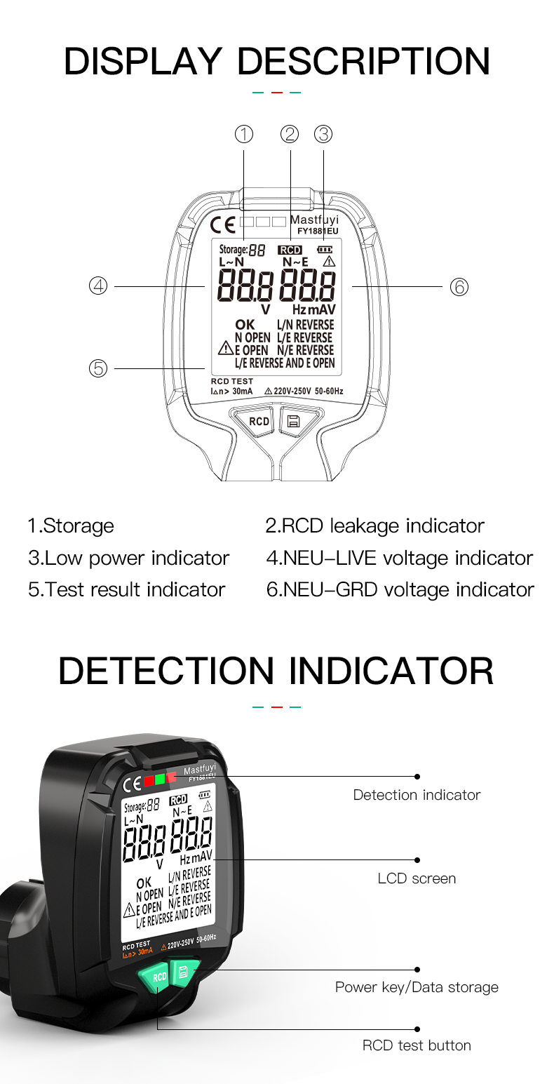 FY1881-30V-250V-Digital-Smart-Socket-Tester-Voltage-Test-Socket-Tester-ENull-Line-Phase-Check-RCD-Te-1877401-13