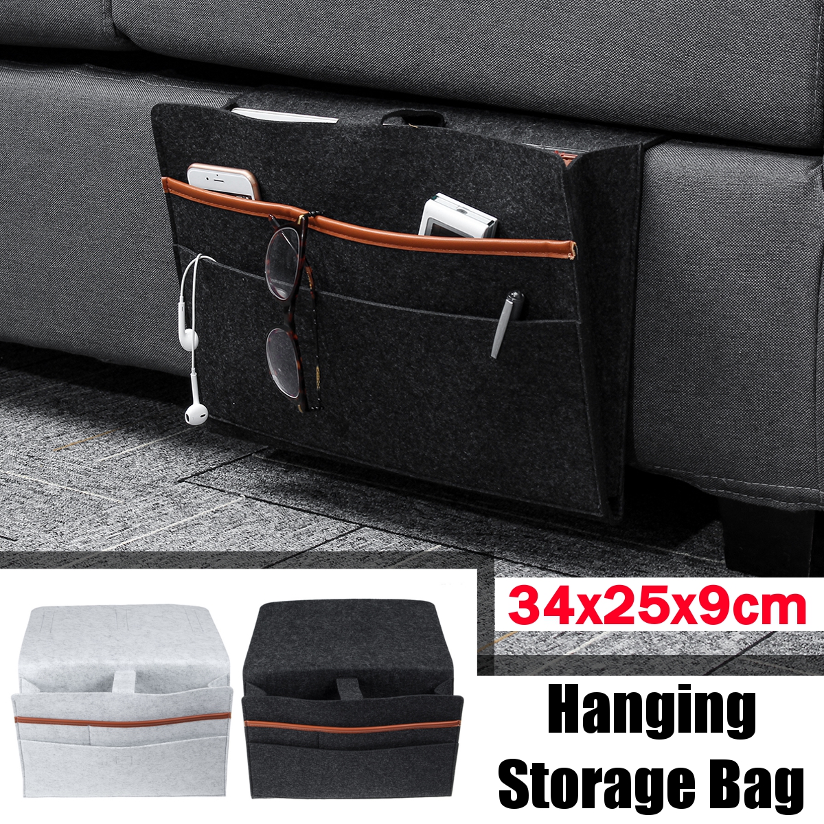 Felt-Bedside-Sofa-Book-Hanging-Sundries-Organizer-Dormitory-Storage-Bag-Baskets-1607058-1