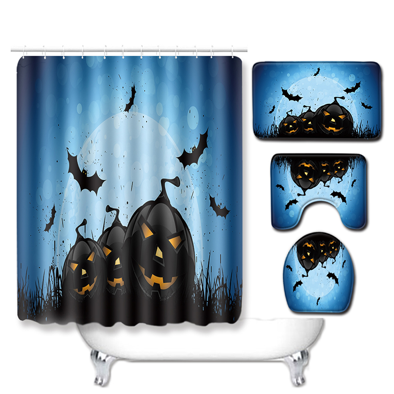 Halloween-Shower-Curtain-Toilet-Soft-Velvet-Non-slip-Kitchen-Mat-Type-4-1572130-5