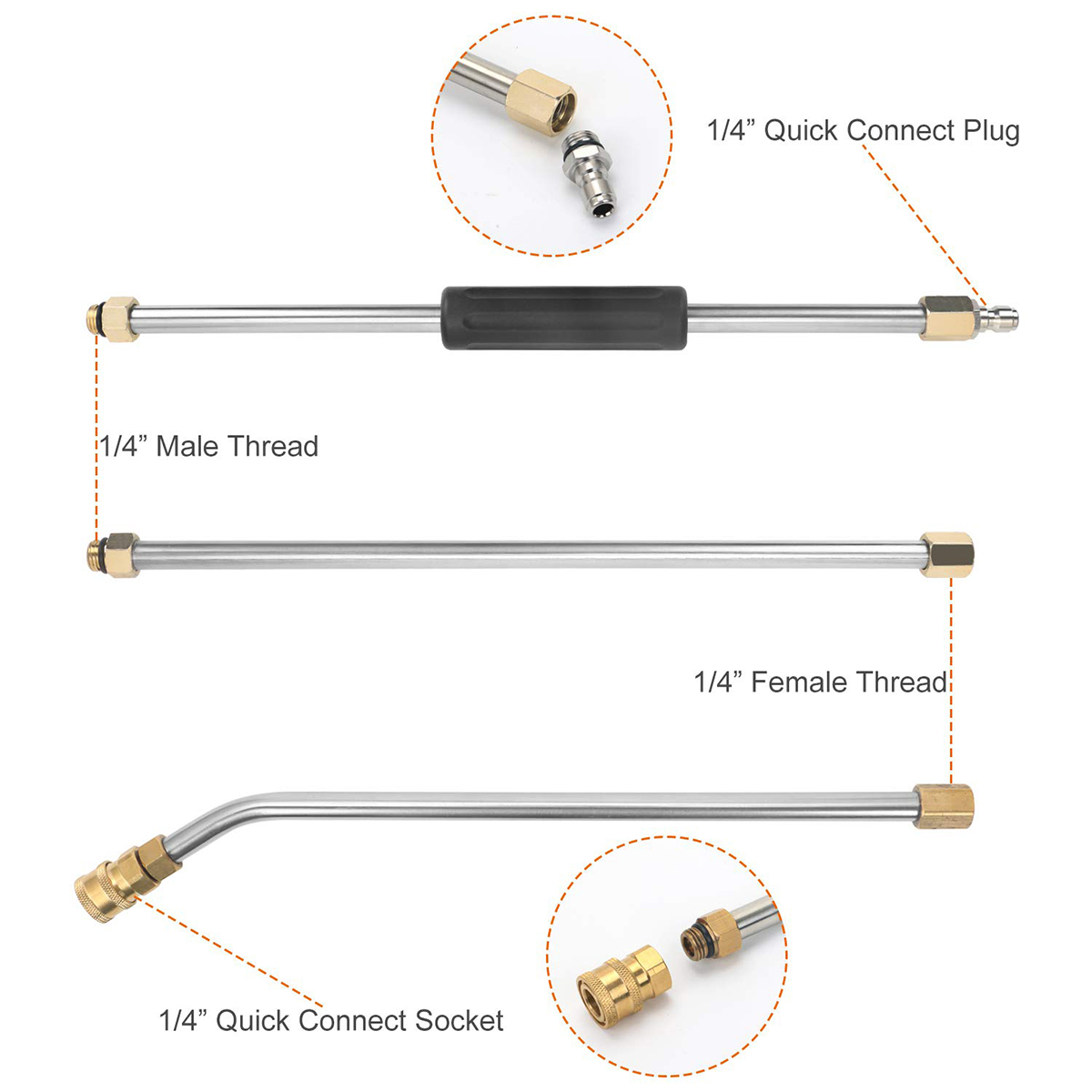 High-Pressure-Washer-Gutter-Cleaner-Attachment-for-Lance-Wand-4000-psi-5-Tips-1651725-4