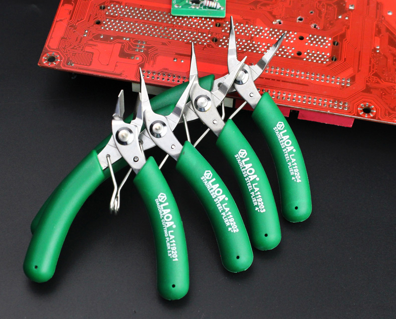 LAOA-Mini-Electronic-Scissors-Stainless-Steel-Long-Nose-Pliers-Diagonal-Pliers-Wire-Cutters-1767852-4