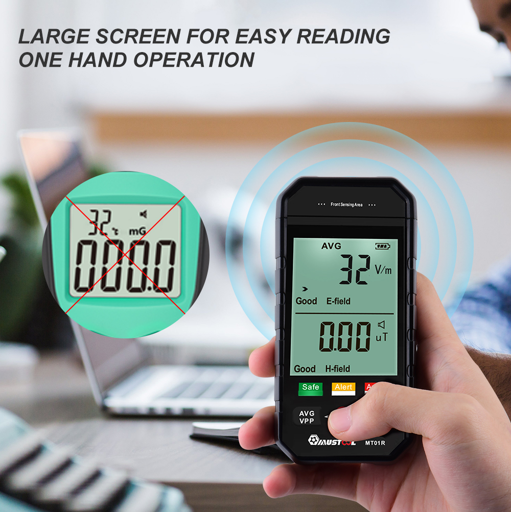MUSTOOL-MT01R-3-inch-Electromagnetic-Radiation-Tester-Electric-Field--Magnetic-Field-Detection-Radia-1953829-3