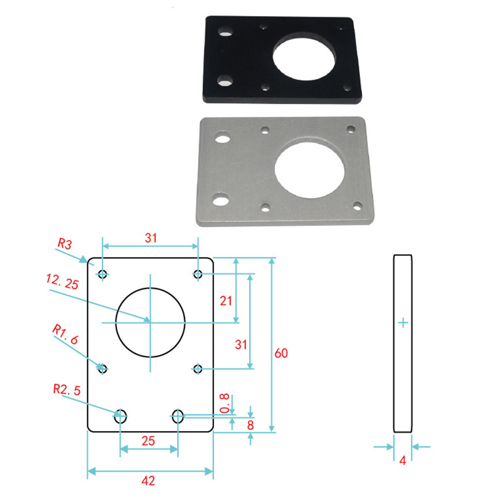 Machifit-42-Nema-17-Stepper-Motor-Mounting-Plate-Fixed-Plate-Bracket-for-2020-2040-Aluminum-Extrusio-1621903-2