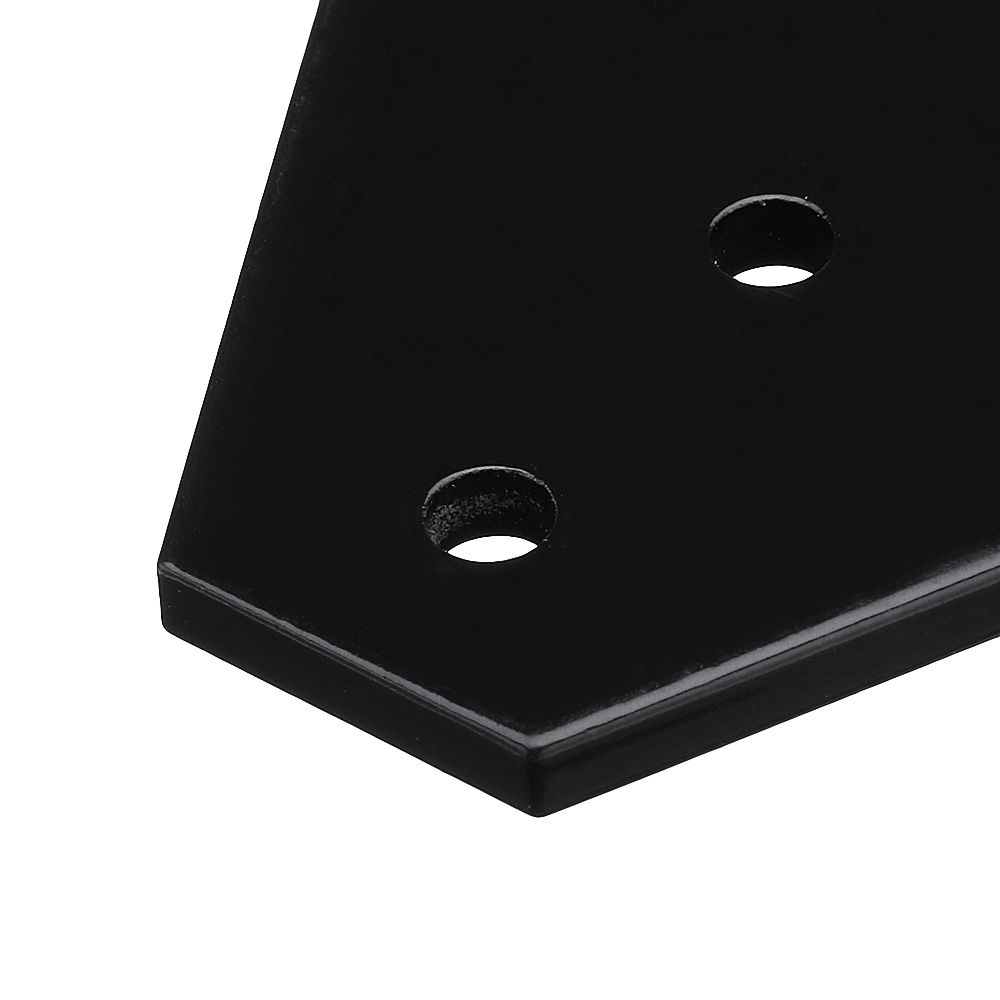 Machifit-Black-5-Holes-Aluminum-Profile-Corner-Bracket-90-Degree-L-Type-Outside-Tee-Joint-Plate-for--1411564-6