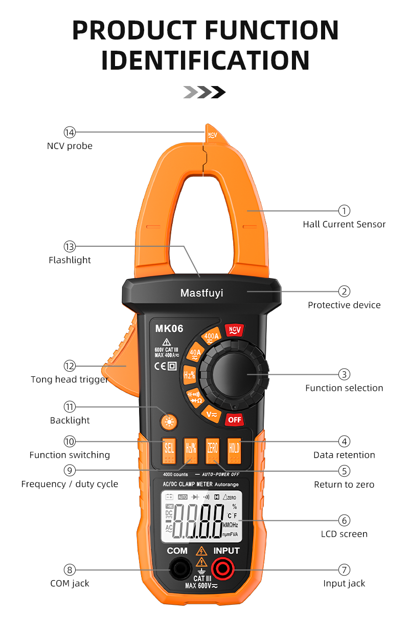 MastFuyi-MK06-ACDC-Digital-Clamp-Meter-T-RMS-4000-Counts-Auto-AC-DC-Current-Voltage-Resistance-Capac-1942372-13