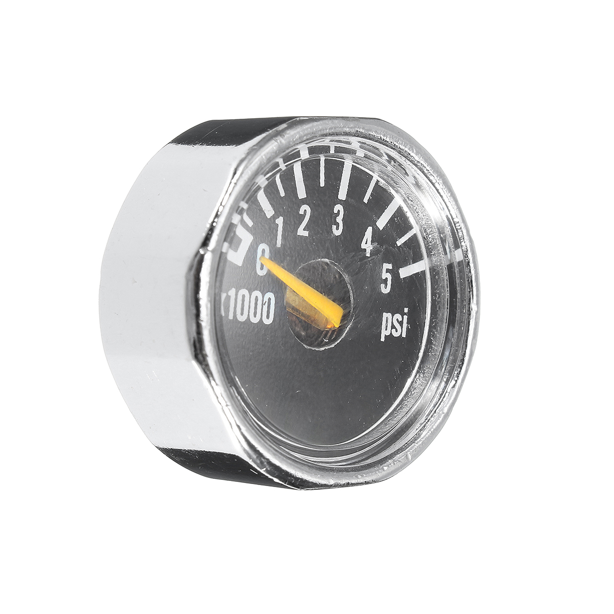Micro-Gauge-1-inch-25mm-0-to-5000psi-High-Pressure-for-HPA-Paintball-Tank-CO2-PCP-1263873-3