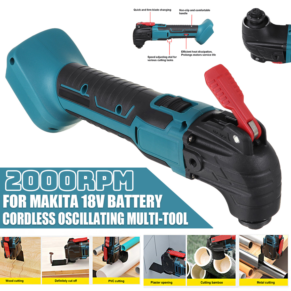 Multifunction-Tool-Oscillating-Multi-Tools-Variable-Speed-Electric-Woodworking-Tool-For-Makita-18V-B-1853774-3