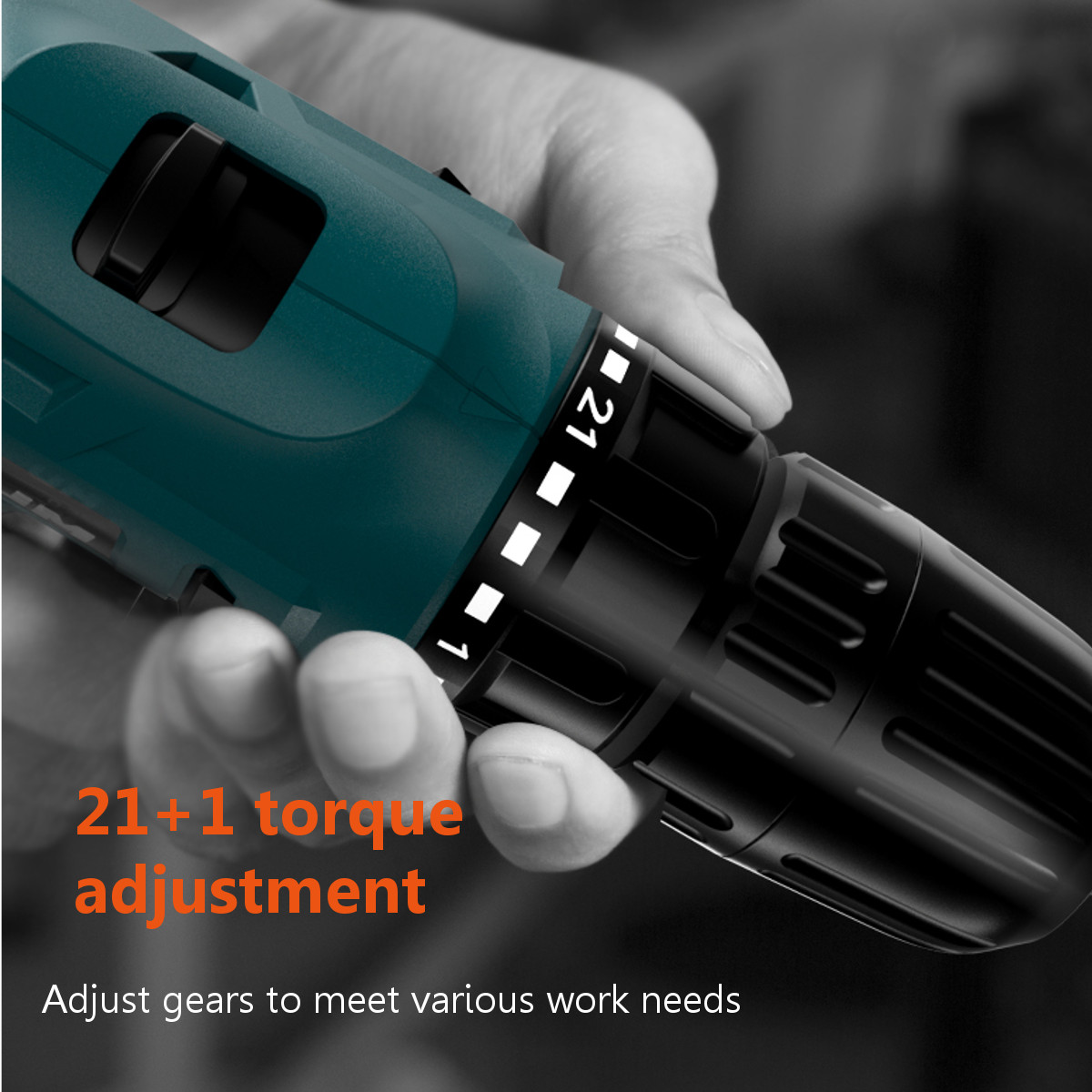 Multifunctional-Electric-Drill-211-Torque-Screwdriver-12V-Rechargeable-Dual-Speed-Power-Tools-W-2pcs-1786346-7