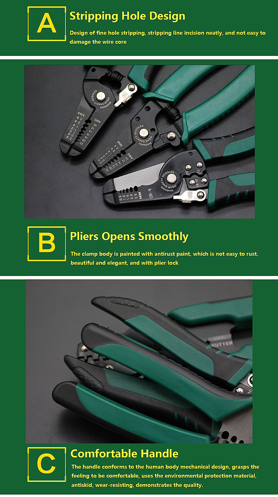 Multitool-Pliers-Crimping-Pliers-Wire-Stripper-Multi-functional-Snap-Ring-Terminals-Crimpper-Crimpin-1728346-9