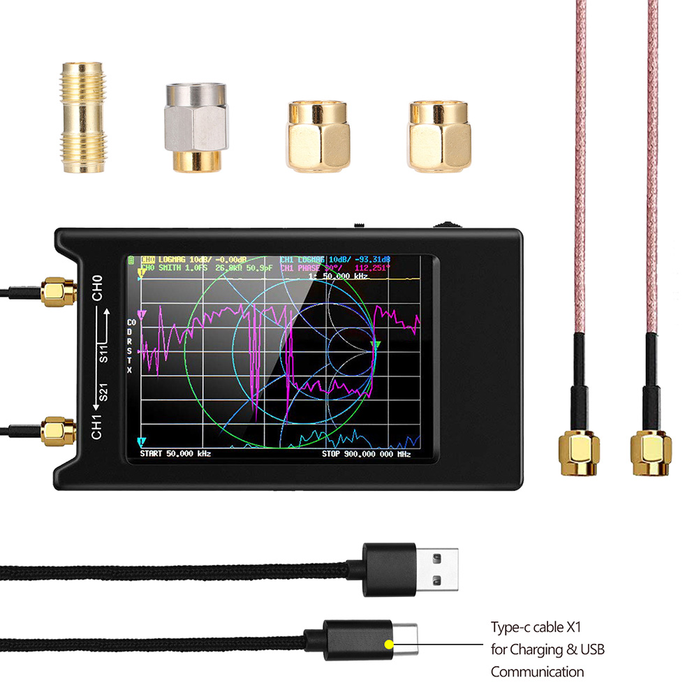 NanoVNA-H4-4quot-LCD-50KHz15GHz-VNA-HF-VHF-UHF-UV-Vector-Network-Analyzer-1641897-1