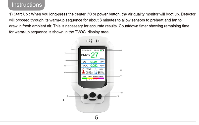 PM25-O-Ozone-TVOC-Air-Quality-Tester-USB-Instrument-28-LCD-Screen-Carbon-Dioxide-Formaldehyde-Dust-H-1955310-5