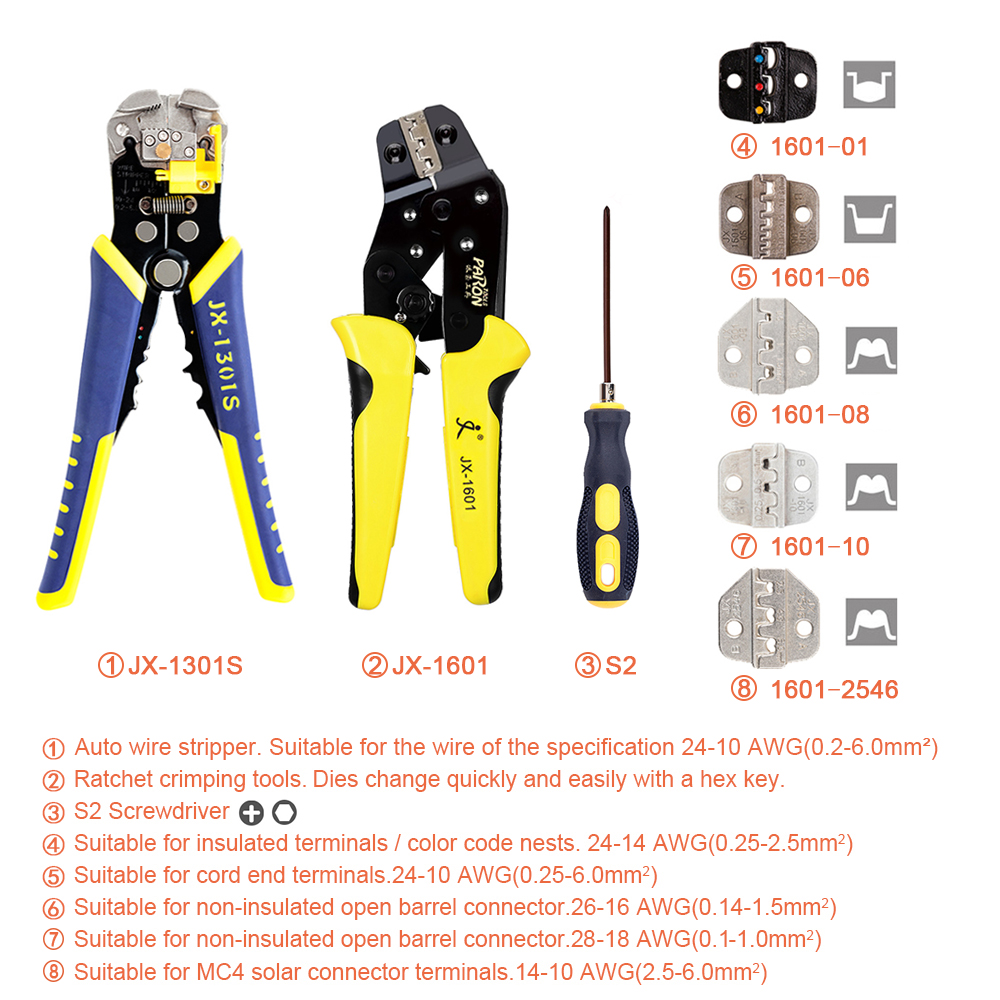 Paronreg-JX-D5301-Multifunctional-Ratchet-Crimping-Tool-Wire-Strippers-Terminals-Pliers-Kit-1175325-4