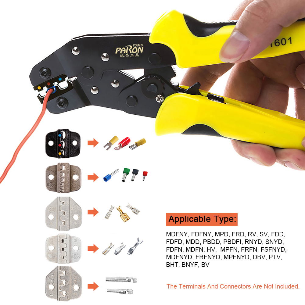Paronreg-JX-D5301-Multifunctional-Ratchet-Crimping-Tool-Wire-Strippers-Terminals-Pliers-Kit-1175325-8