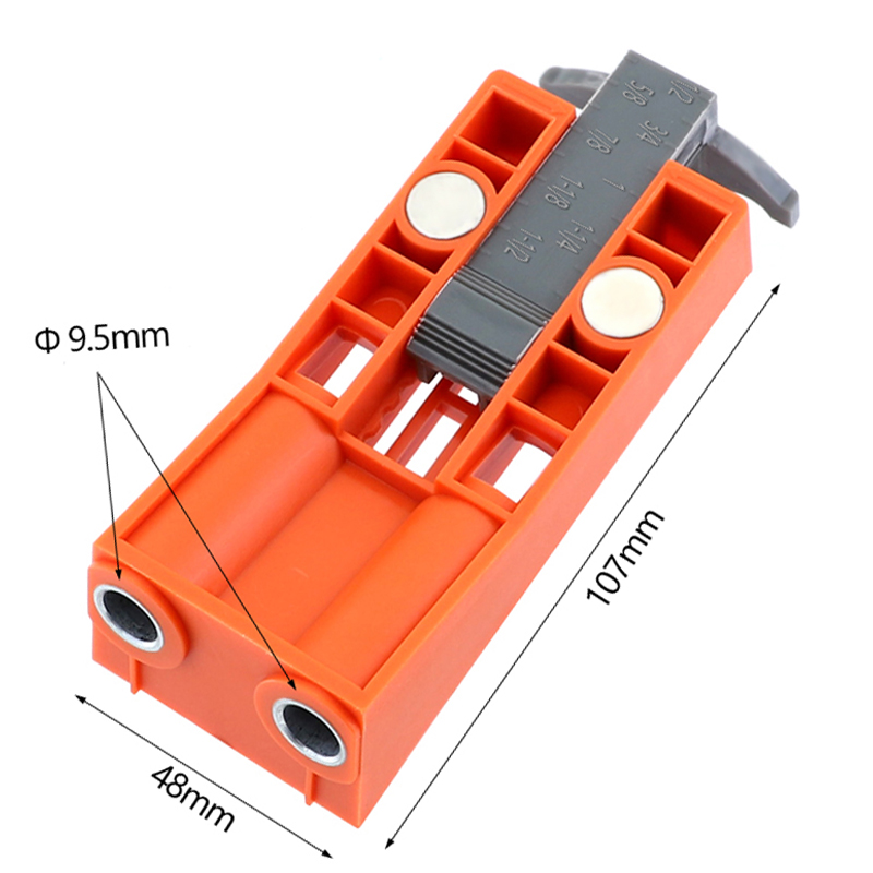 Pocket-Hole-Jig-System-Wood-Drill-Positioning-Slider-Dowel-Jig-Tool-95mm-Drill-Guide-For-Carpentry-W-1433063-2