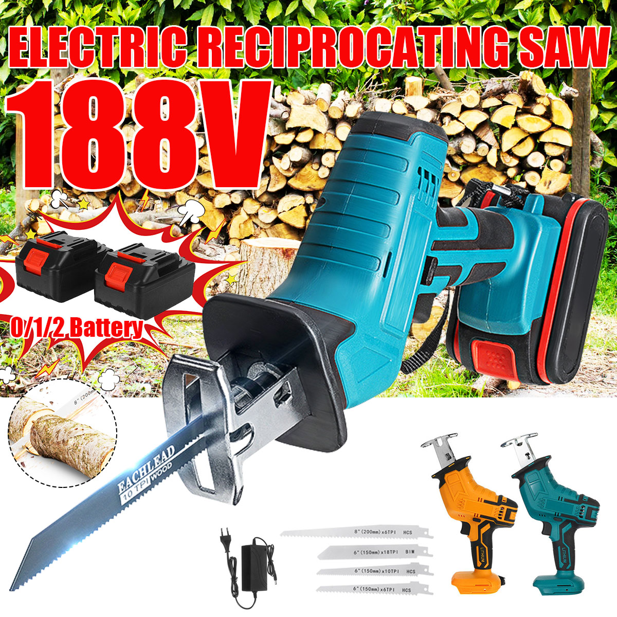 Rechargeable-Cordless-Reciprocating-Saw-Handheld-Woodorking-Wood-Cutter-W-None12-Battery--4PCS-Saw-B-1879912-1