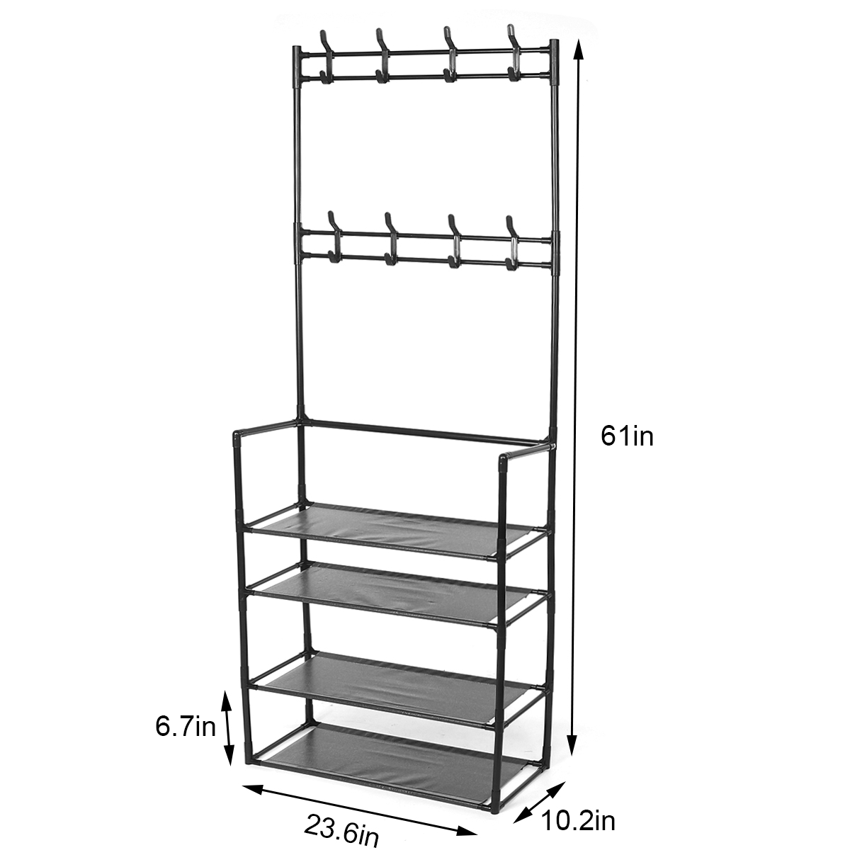 Simple-Coat-Rack-and-Shoe-Rack-Integrated-Household-Living-Room-Hanging-Bag-Clothes-Rack-Floor-Rack--1915884-9