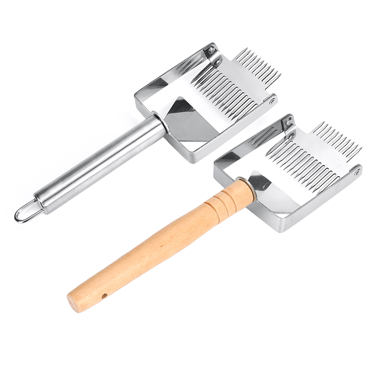 Stainless-Steel-Bee-Hive-Uncapping-Honey-Forks-Scraper-Handle-Beekeeping-Tools-1680741-3