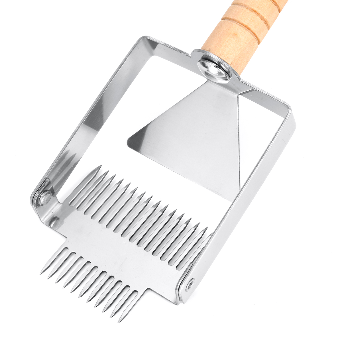 Stainless-Steel-Bee-Hive-Uncapping-Honey-Forks-Scraper-Handle-Beekeeping-Tools-1680741-10