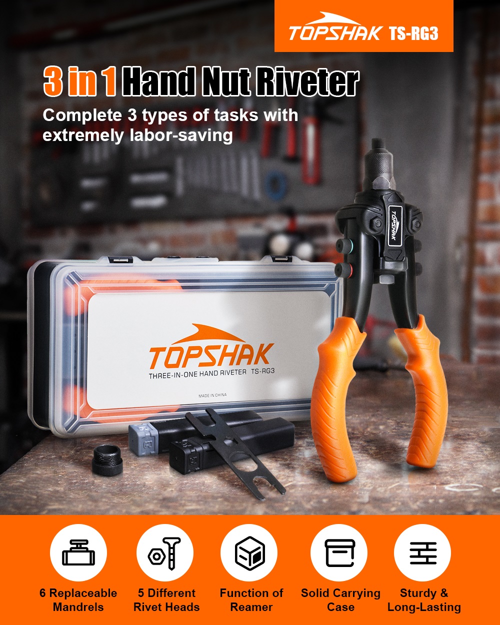 TOPSHAK-RG3-Hand-Nut-Riveter-Complete--3-in-1-Types-of-Tasks-with-Extremely-Labor-Saving-1913023-1